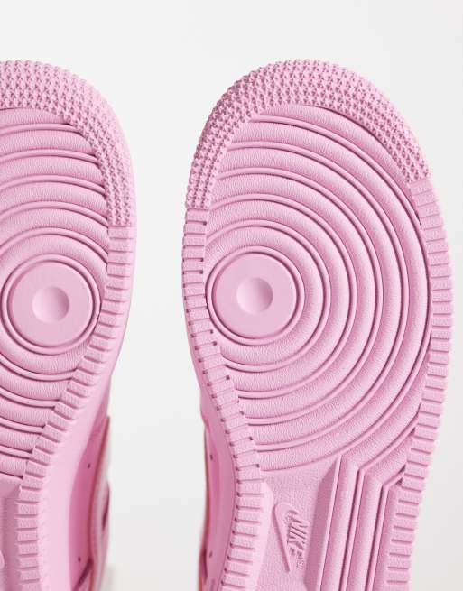 Nike Air Force 1 '07 floral detail sneakers in pink, 5 of 5