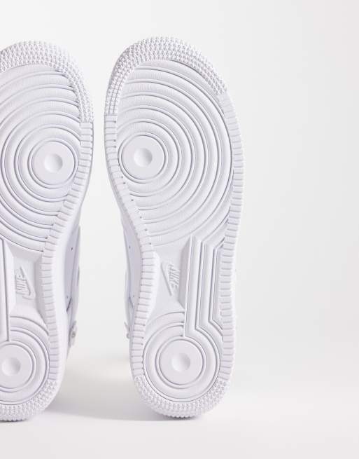 Nike Air Force 1 '07 floral detail sneakers in white, 5 of 5