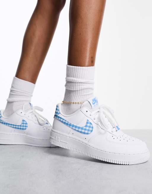 Air force 1 womens gingham sale