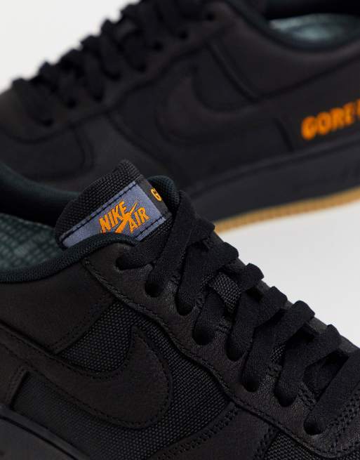 Nike Air Force 1 07 Gore Tex trainers in black CK2630 001