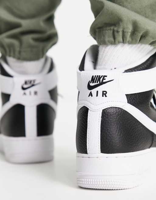 Nike Air Force 1 '07 High sneakers in black and white