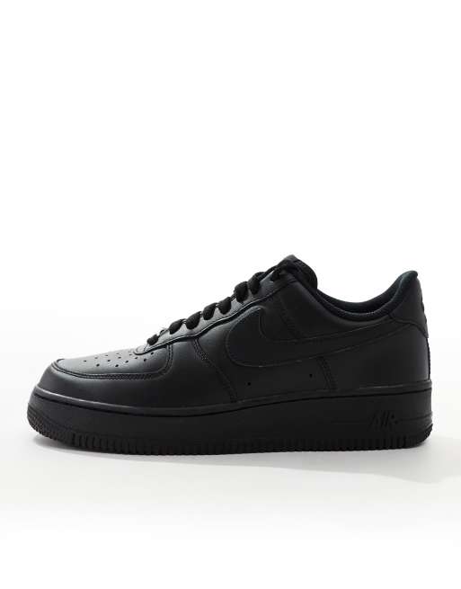 All black nike air force outlet one