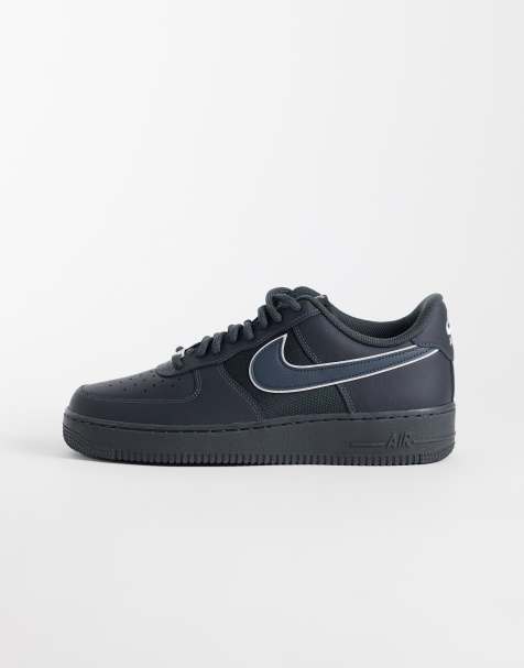 Nike Air Force 1 '07 Low LV8 Tech baskets gris et blanc - view 1