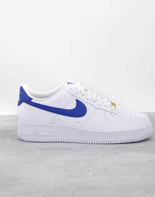 Nike air force wit met blauw new arrivals