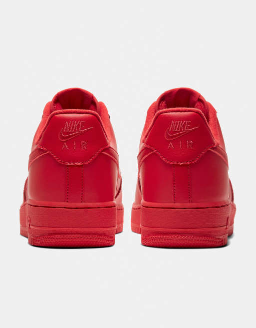 Nike Air Force 1 Low '07 LV8 1 'Triple Red' 9