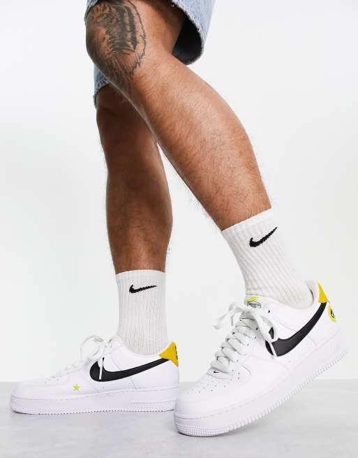 Nike Air Force 1 07 LV8 2 Have a Nike Day trainers in white and black