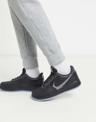 air force 1 trainers black