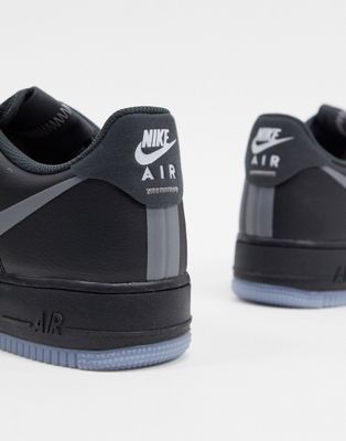 air force 1 black trainers