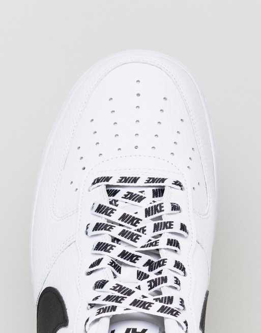 Lacet nike outlet blanc et noir