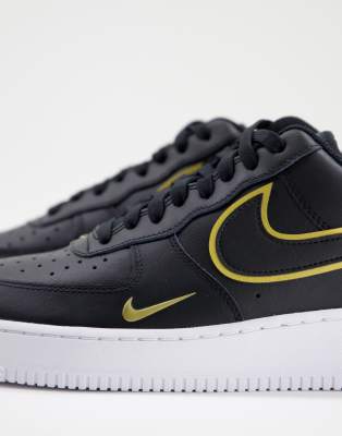 air force 1 or et noir