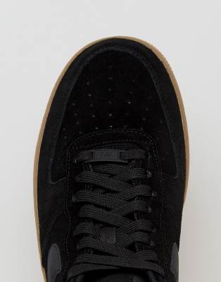nike air force 1 homme noir daim
