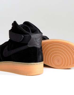 nike air force noir montante