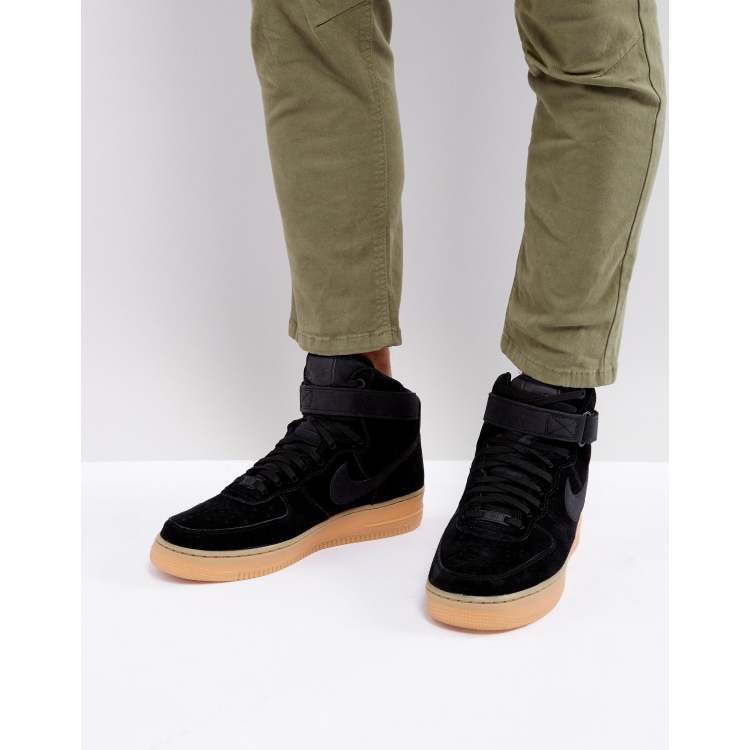 Air force 1 outlet montante noir