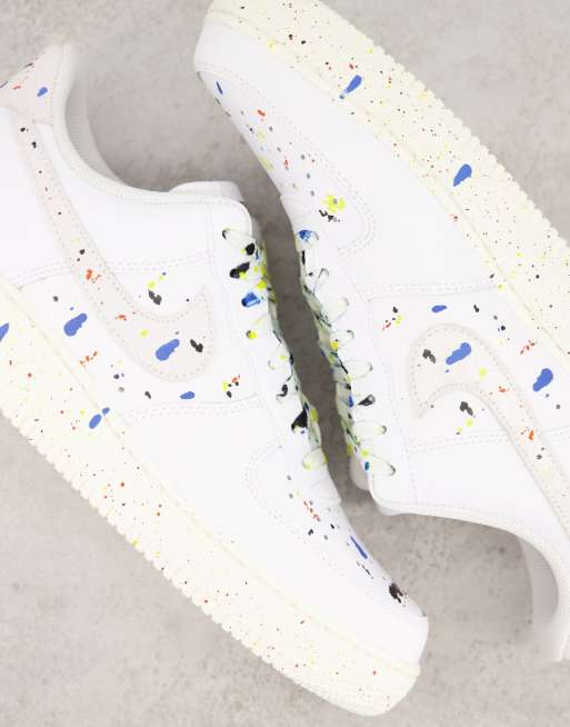 Splatter hot sale nike shoes