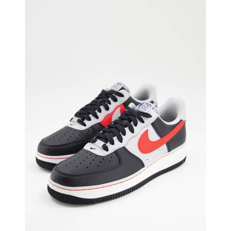 Nike air force mit cheap schwarzen streifen