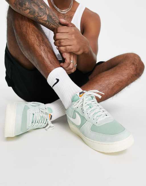 Nike Air Force 1 '07 LV8 fiber sneakers in light green