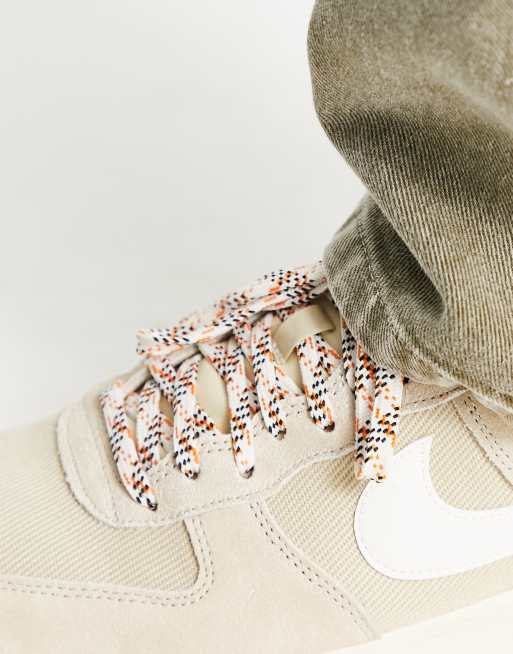 Nike Air force 1 '07 LV8 fiber sneakers in rattan and sail white