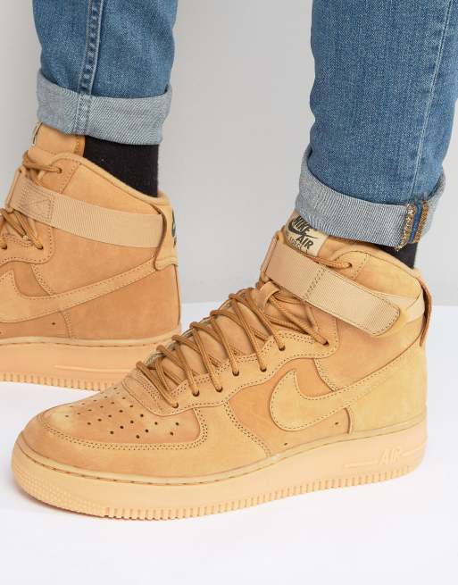 Nike air force sales 1 high homme brun