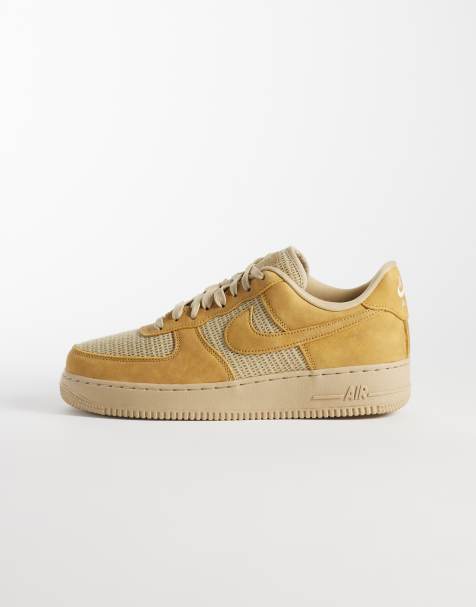 Nike - Air Force 1 '07 LV8 - Geweven sneakers in bruin - view 1