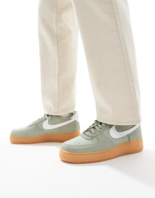 Nike Air Force 1 07 Lv8 Low-cut Casual Shoes In Green