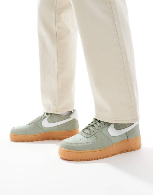 Air force 1 green gum online