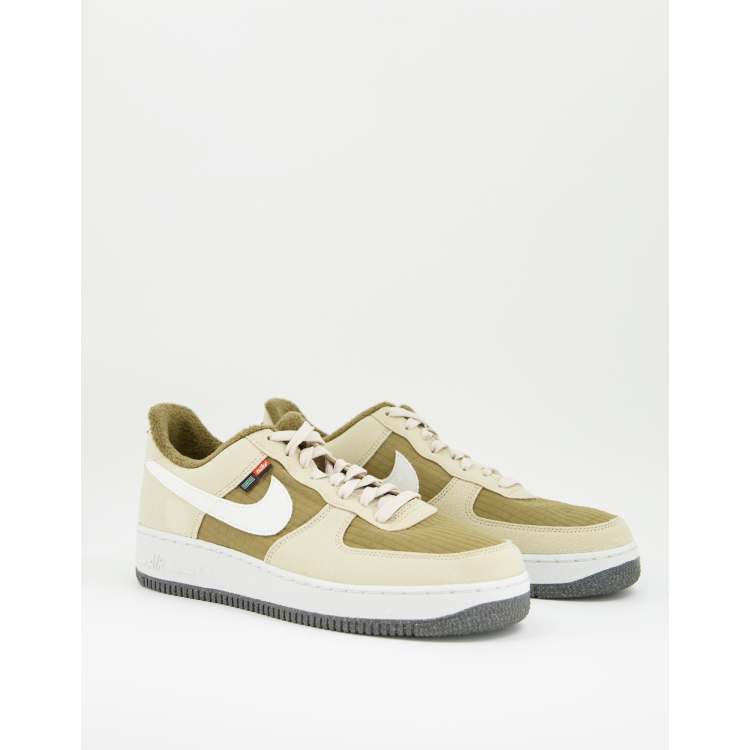 Nike Air Force 1 '07 LV8 sneakers in navy and brown