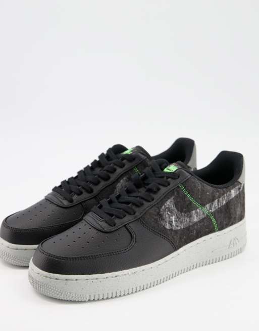 Nike - Air Force 1 - '07 LV8 Revival 2 - Sorte sneakers
