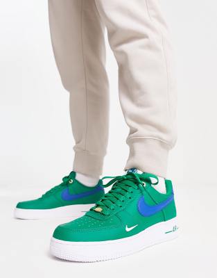 Nike Air Force 1 '07 Lv8 Mid Sneakers in Green for Men