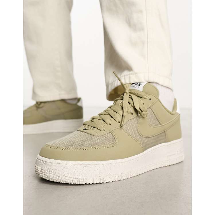 Nike Air Force 1 07 LV8 sneakers in khaki ASOS