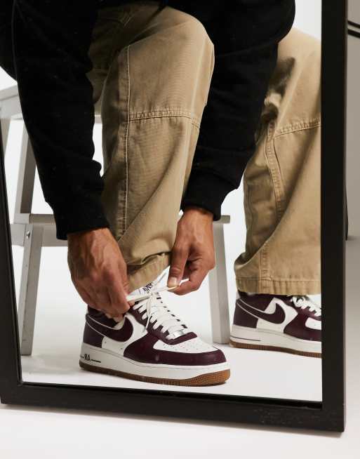 Air force shop 1 lv8 maroon