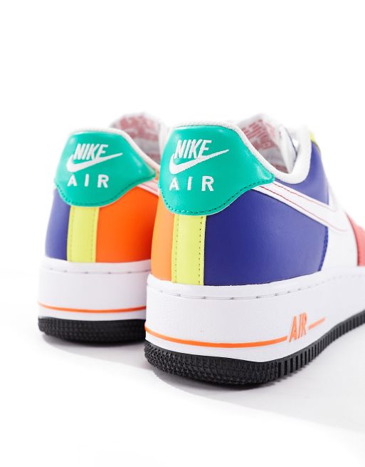 Rainbow lv 1's/white af1