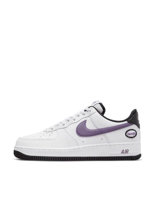 Nike Boys Air Force 1 LV8 1 - Shoes Purple/White/White Size 07.0