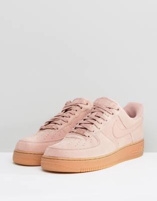 air force suede rose