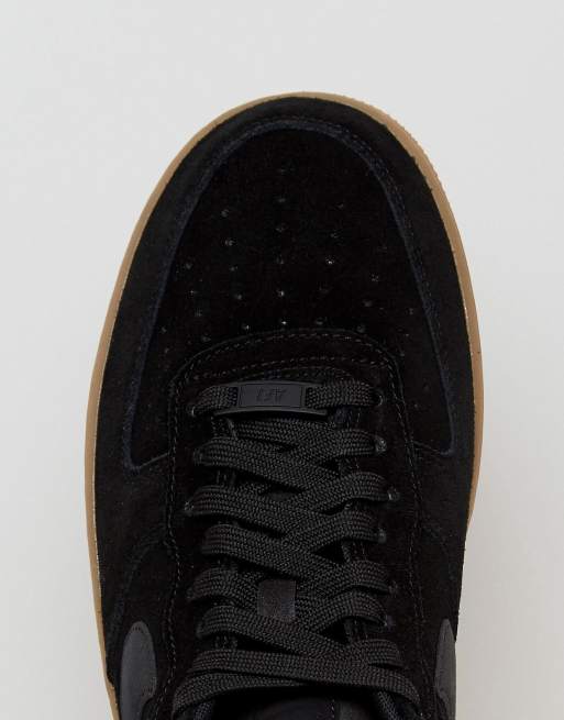 Nike Air Force 1 07 Lv8 Suede Trainers In Black Aa1117 001, $91, Asos