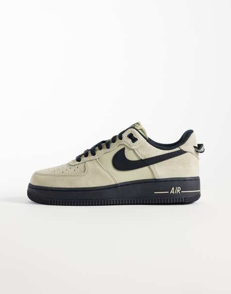 Nike Air Force 1 '07 LV8 trainers in beige and black - view 1