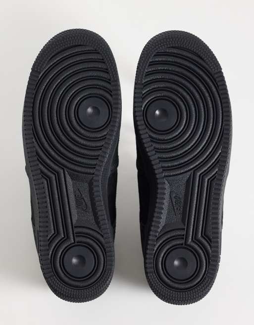 Nike Air Force 1 '07 LV8 trainers in black, 5 of 5