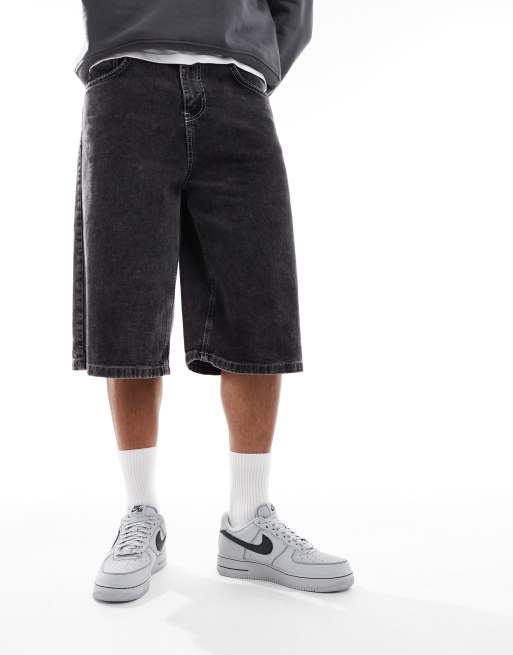 Nike Air Force 1 '07 LV8 trainers in grey and black
