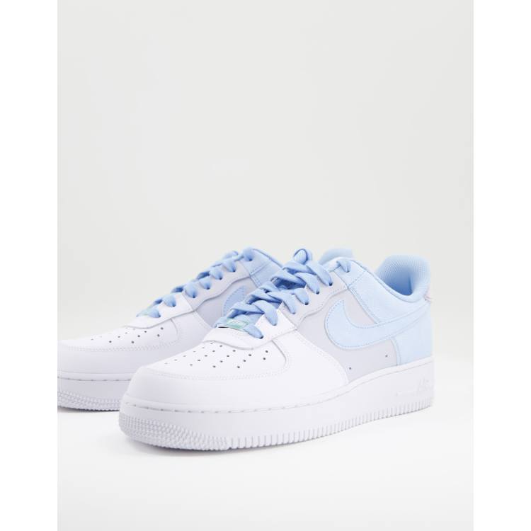 Sold at Auction: Nike, NIKE AIR FORCE 1 LOW 07 LV 8 PSYCHIC BLUE SNEAKERS