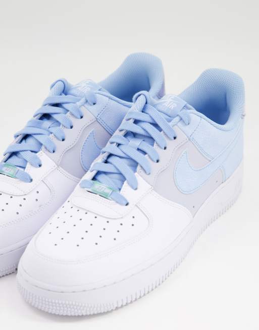 Sold at Auction: Nike, NIKE AIR FORCE 1 LOW 07 LV 8 PSYCHIC BLUE SNEAKERS