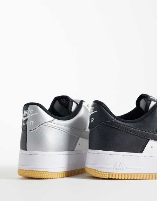 Nike Air Force 1 '07 LV8 trainers in white and black | ASOS