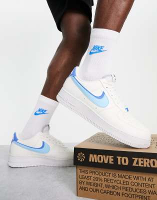 Air force 1 cheap lv8 white red blue