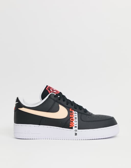 nike air force 1 07 lv8 sport black