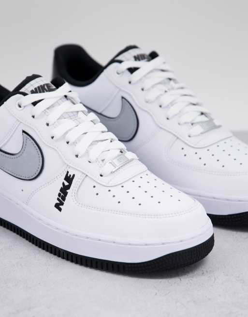 Nike Air Force '07 LVB Basketbalschoenen in wit en zwart ASOS
