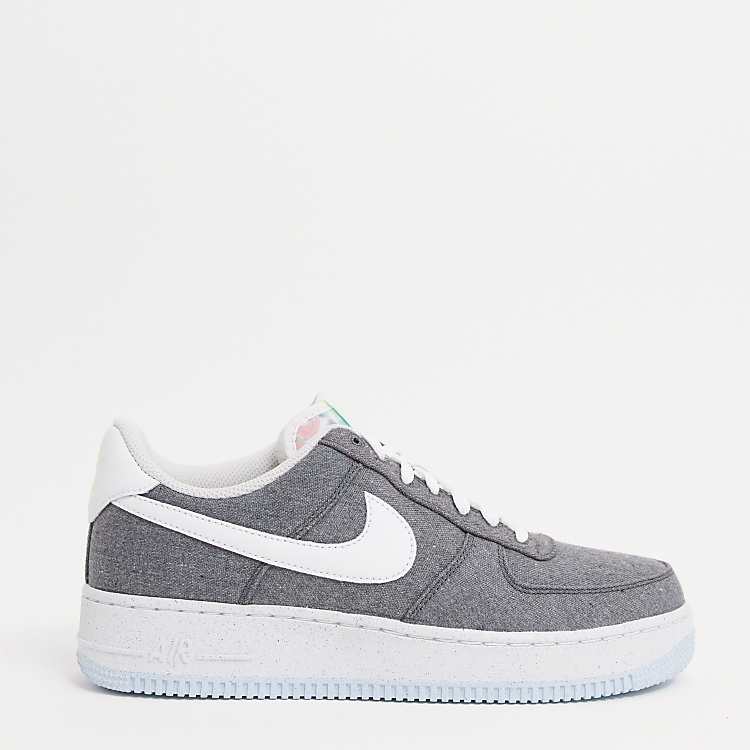 Nike Air Force 1 '07 LX canvas sneakers in gray - GRAY | ASOS Nike Air Force 1 '07 LX canvas sneakers in gray - GRAY | ASOS