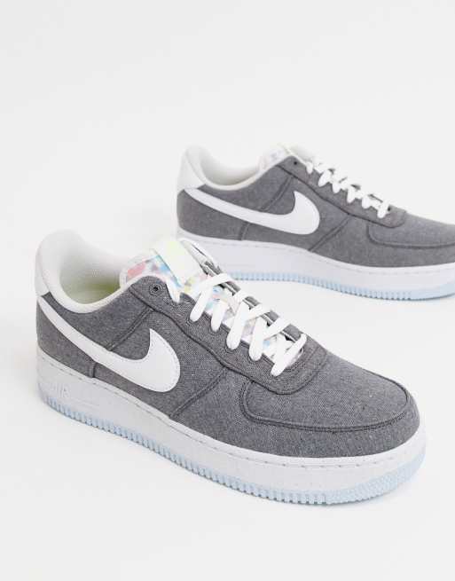 Nike air force store 1 canvas grey