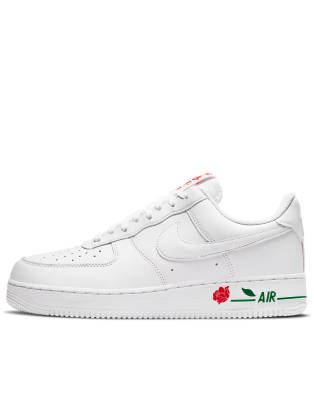 NIKE AIR FORCE 1 '07 LX SNEAKERS IN WHITE,CU6312-100