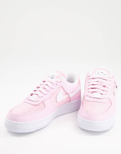 Nike blanc hotsell et rose