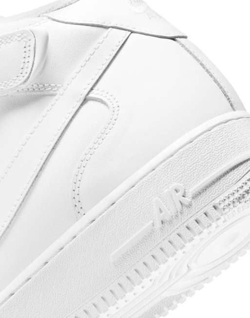 Nike Air Force 1 Mid Sneakers in Triple White