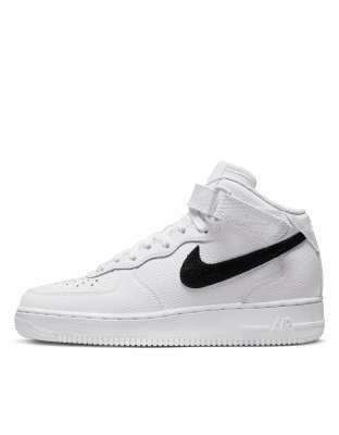 air force 1 womens black and white