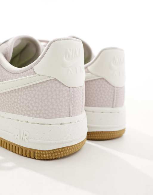 Nike - Air Force 1 '07 NN - Premium sneakers in grijs en bruin, 4 van 4